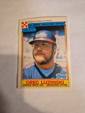 GREG LUZINSKI 1984 TOPPS RALSTON PURINA #5 OF 33 FREE SHIPPING 