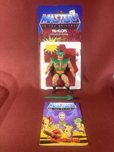 Vintage Tri-Klops Master Of The Universe He-man Figure & More