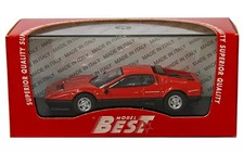 1/43 Ferrari 512 BB 1976 Red x Black Diecast