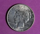 1923-D PEACE SILVER DOLLAR #P34643