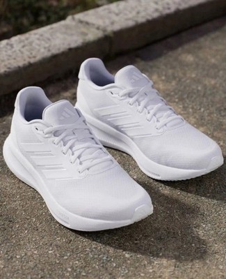 Sneakers Adidas Running Jogging RUNFALCON 5 Total White  8 Mens