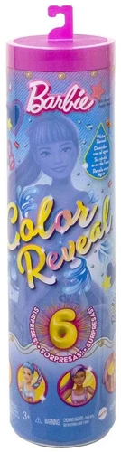 Barbie Color Reveal Doll with 6 Surprises Totally Denim Series Doll