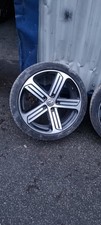 4x VW Golf R 18" Cadiz Black Diamond Cut Alloy Wheel Rim 225 40/R18