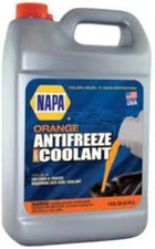 NAPA #NAF 1DEX ORANGE ANTIFREEZE & COLLANT - Gallon Full Strength. Mfg For Cars 