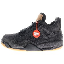 Levi's x Air Jordan 4 Retro Black Denim for Sale Levi's x Air Jordan 4 Retro Black Denim for Sale