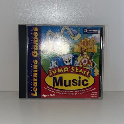 VINTAGE Learning Games  - Jump Start Music CD-ROM, 1998 Windows/Mac
