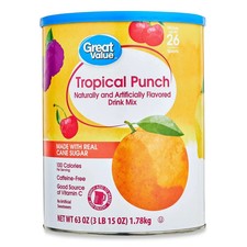 Great Value Tropical Punch, 26 Quart