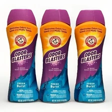 Arm & Hammer Odor Blasters In-Wash Laundry Scent Booster Fresh Burst 24oz 3pack
