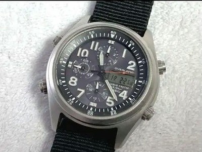 CASIO OVERLAND 電波ソーラー OVW-500BJ クロノグラフ CASIO OVERLAND 電波ソーラー OVW-500BJ クロノグラフ - メルカリ