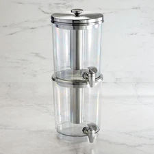 Optima Stacked Beverage Dispenser Party Drink Server Barware New