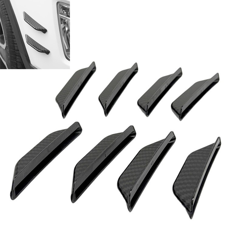Vehicle Lip Skirt Bumper Body Spoilers Car Wing Diffuser Splitter Protection