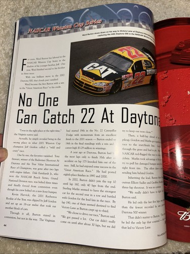 NASCAR Talladega souvenir program 20O2 With Interactive CD - Picture 3 of 11