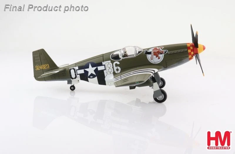 Hobby Master 1:48 HA8514 P-51B Mustang "Berlin Express" William Overstreet, 1944 - Imagen 4 de 4