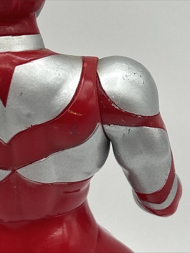 VINTAGE Bandai 1990 ULTRAMAN GREAT Ultraman Series Figure Red and Silver - Picture 9 of 19