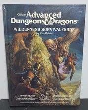 Wilderness Survival Guide Official Advanced Dungeons & Dragons HC Kim Mohan TSR