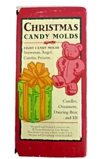 Williams-Sonoma Cast Iron Christmas Candy Molds Vintage USA John Wright