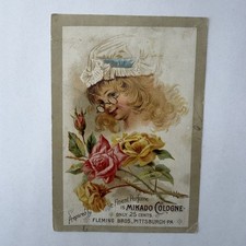 JC Davies & Co Emmetsburg IA Fleming Bros Trade Card Dr McLane Liver Pills