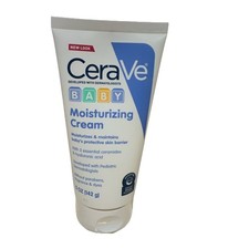 CeraVe Baby Moisturizing Cream – Gentle, Hyaluronic Acid | 5 oz, Fragrance Free