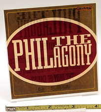 Phil the Agony Y2K Blunted skate DJ culture promo autocollant vintage