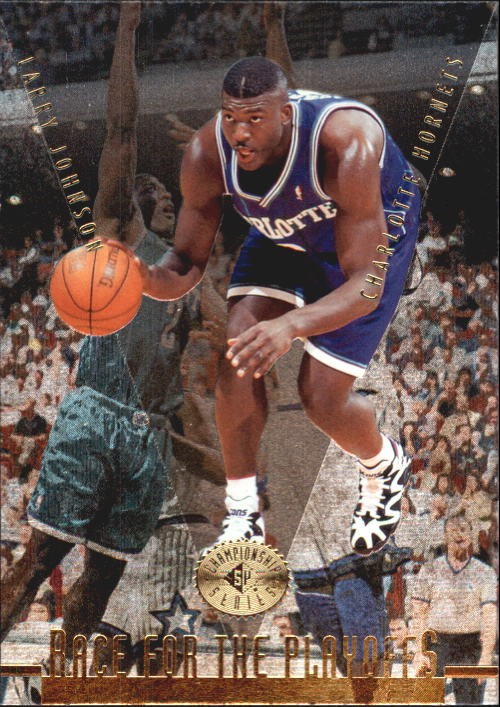 1995-96 SP Championship #120 Larry Johnson RP - BSK