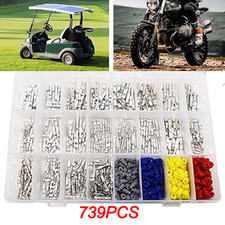 739Pcs Automotive Electrical Connector Pins Kit Terminal Removal Tool Wire Seals