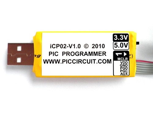 iCP02 USB Microchip PIC/dsPIC/EEPROM Programmer (3.3V/5.0V) - Picture 3 of 6