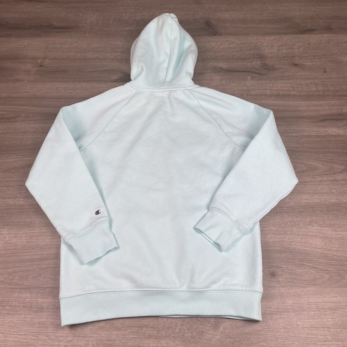 Champion Hoodie Girls Size Youth XL Blue Mist Sweatshirt - Picture 18 of 21