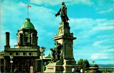 Quebec Canada Samuel de Champlain Postcard Unused (27478)