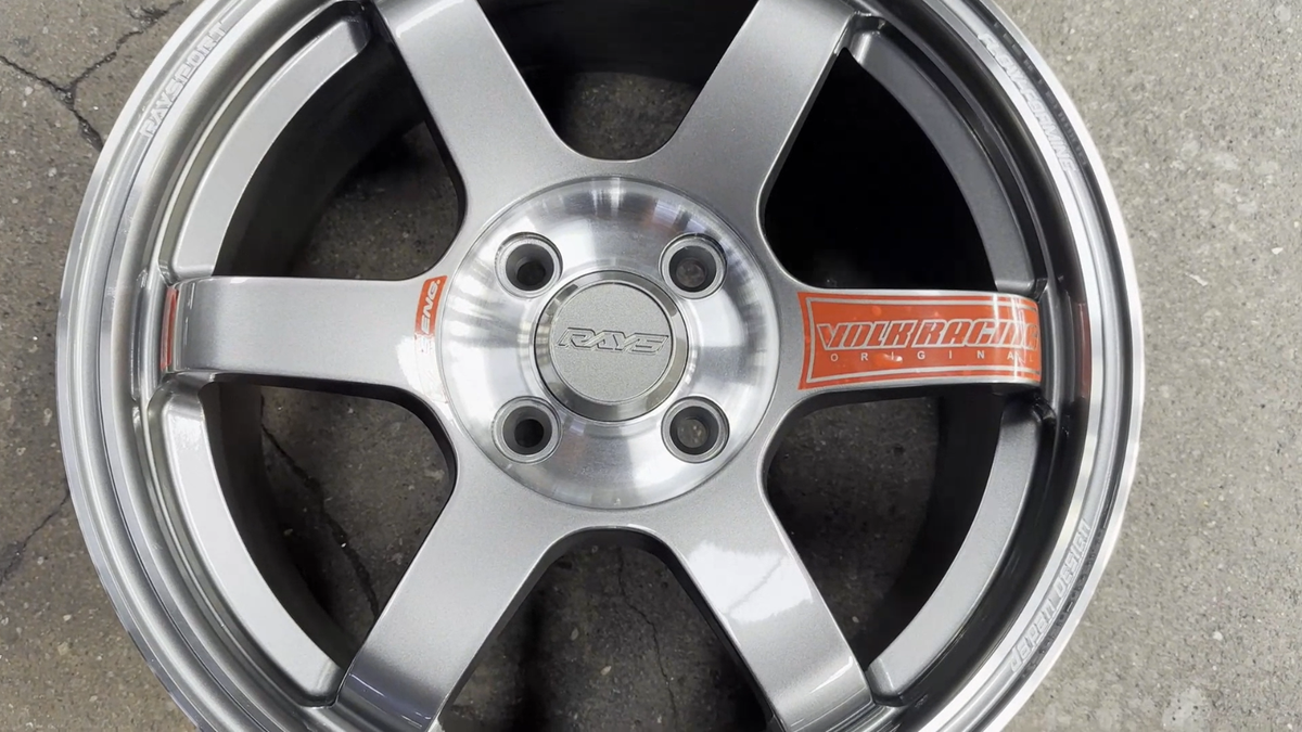 New 15x7 D1 TE37 SL Sonic Design (4 Wheel) 4x100 fit HONDA TOYOTA