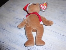 1997 Holiday Teddy Ty Beanie Baby plush with Both Tags