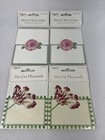 Caspari Die-Cut Deluxe Place Cards Flowers pink rose Tulip mixed lot 32