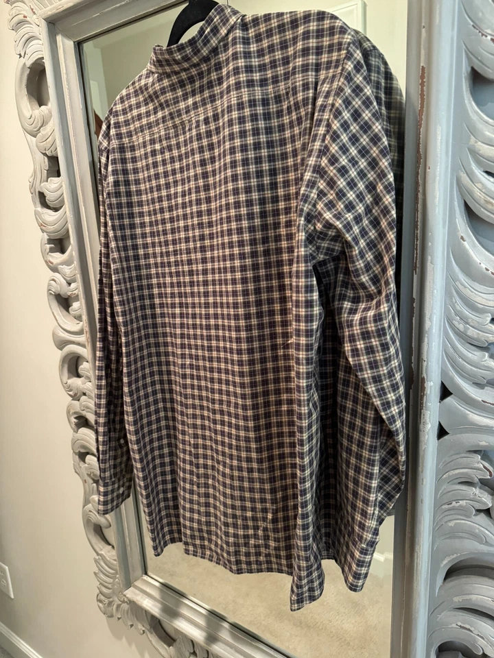 Martin + Osa Men's Long Sleeve Plaid Button Down Shirt - XL - Image 3 of 3