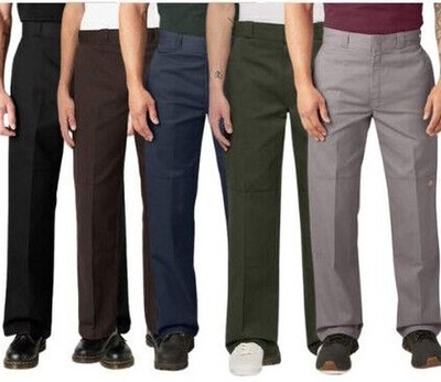 Dickies Herren Locker Sitzend Doppel Knie Uniform Arbeit Hose 85283 - Dunkel