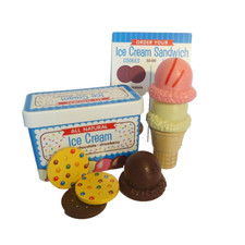 ice cream scoops and cookies magnetic 10- piece set Melissa and Doug replacement
