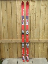 Nice OLD 68 Long Snow Skis Signed Atomic Has ...