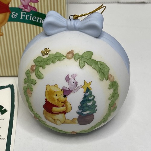 Vtg Disney Pooh & Friends One little star makes a difference Christmas Orn 1998 - Picture 2 of 12