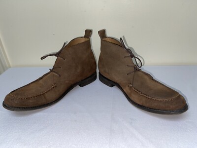 Handmade JD Fisk Men\'s Brown Suede Chukka Boots s-l400.jpg main image 4