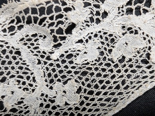 Victorian / Edwardian Antique Fashion Needle ? Lace Collar - Picture 8 of 13