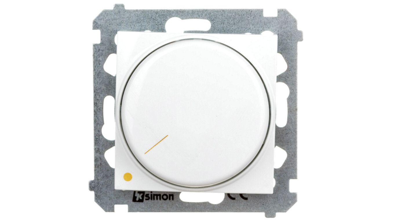 Simon 54 Bipolar LED rotary dimmer 5-215W white DS9L2.01/11 WMDS-004xL2-0 /T2UK