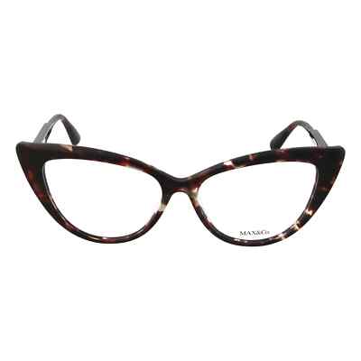 Max&Co MO5046 056 Pink Tortoise Cat Eye Eyeglasses Plastic Frame 56-15-140