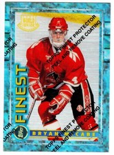 1994-95 FINEST REFRACTOR #150 BRYAN MCCABE Team Canada Hockey Card