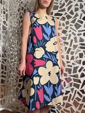Marimekko Uniqlo Limited Edition S2021 Floral Dress A-line Cotton Small sz
