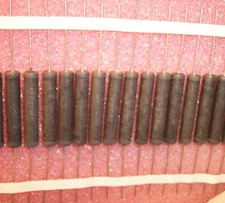 QTY (10) 75 Ohm 10W 5% NON-INDUCTIVE INDUSTRIAL WIREWOUND RESISTORS NAS10-75R0J