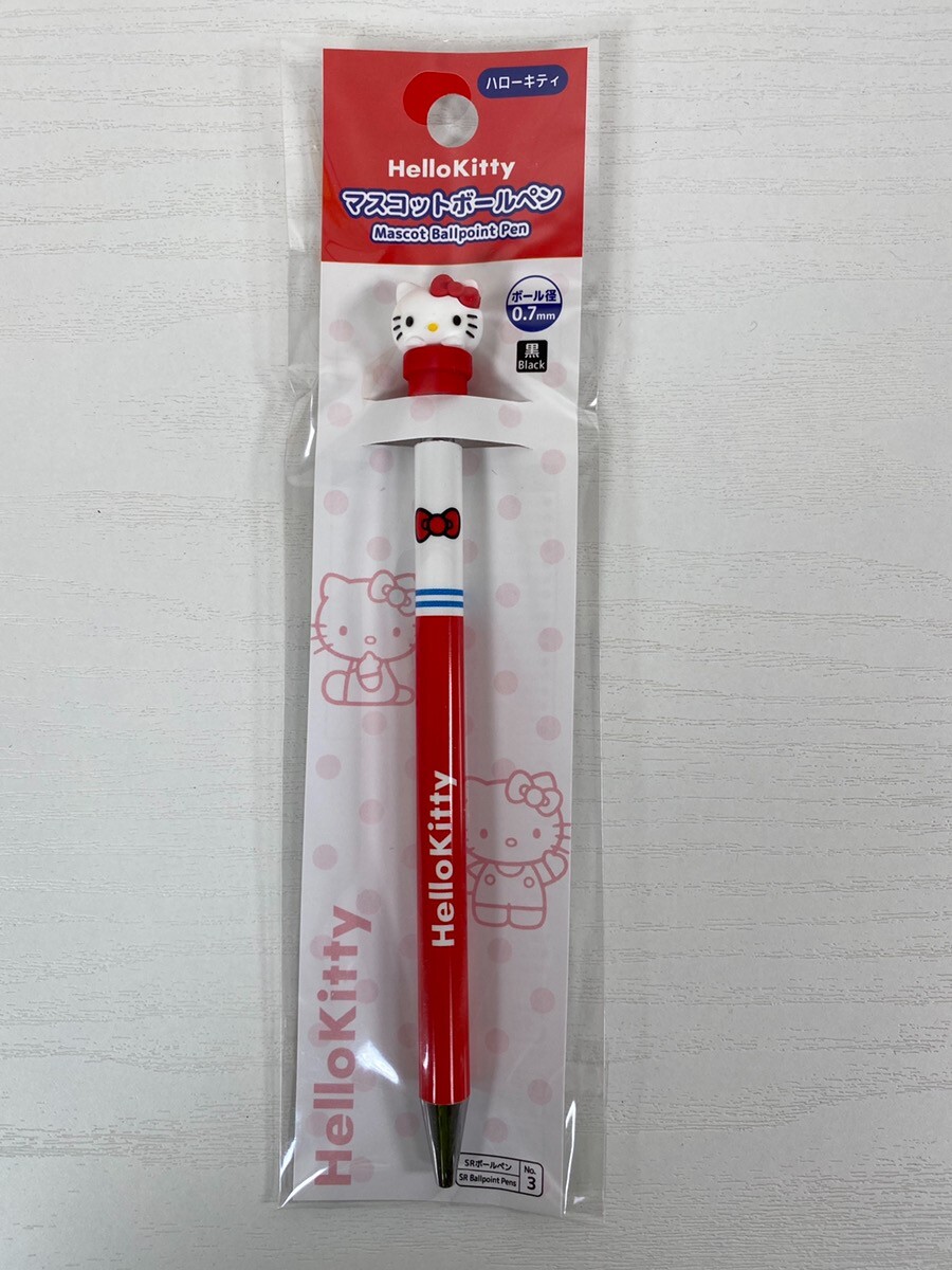 Sanrio Hello Kitty ballpoint pen & correction tape 2 piece set