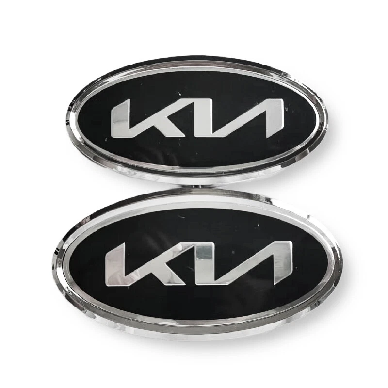 For KIA 1pcs Logo anteriore posteriore Badge Plating K5 SportageR CARENS Sorento - Imagen 2 de 4
