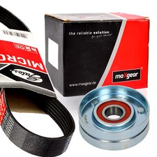 GATES 6PK905 Keilrippenriemen + Rolle für SEAT INCA 6K9 LEON 1M1 1.9 SDI VW AUDI