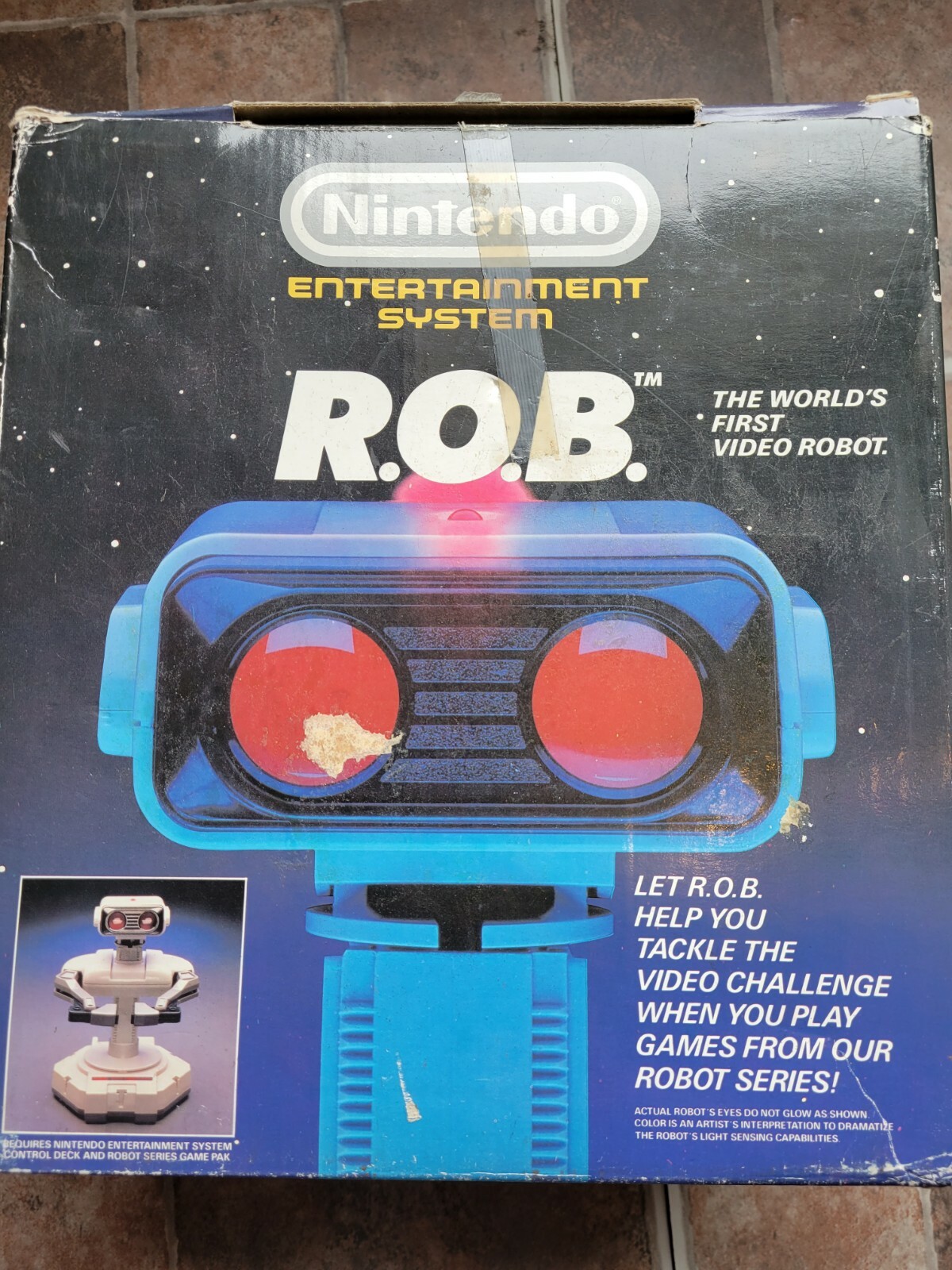 ROB The Robot In Box Original 1985 Nintendo Standalone | eBay