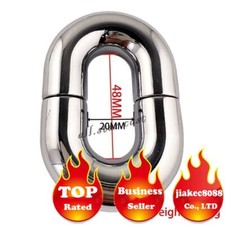 Men Oval Ball Stretcher Weight Magnetic Stainless Steel Ball Stretching Weights