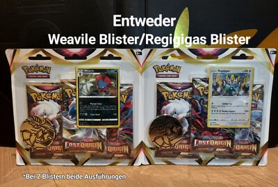 Pokémon TCG |LOST ORIGIN|3 Pack Blister|OVP|Englisch