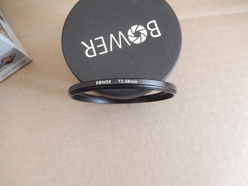 Lente gran angular Bower Digital .42x Super ojo de pez rosca de 58 mm con macro VLB4258B Foto 4 de 4
